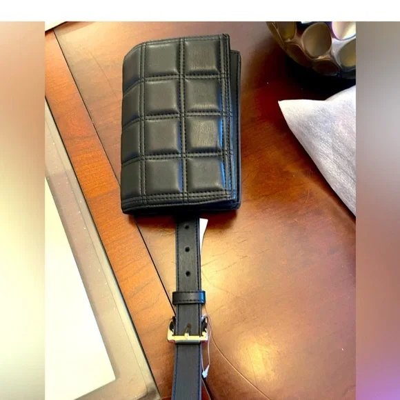 Steve madden Black Leather Strap XL new with tag - Picture 5 of 11